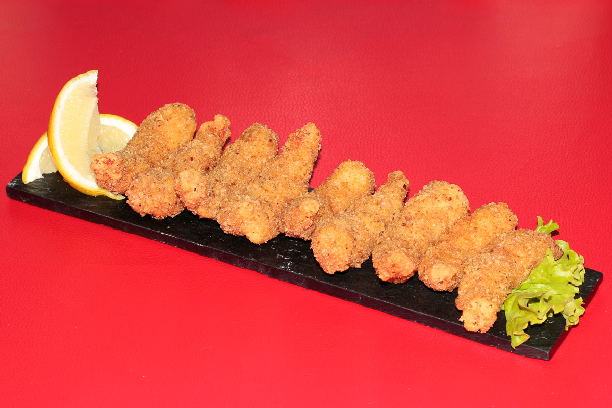 langostinos crocantes entradas